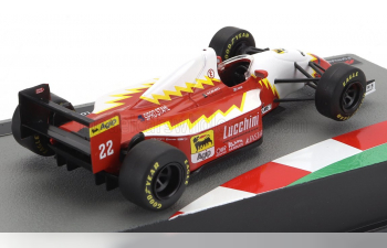 LOLA F1 T93/30 N 22 Season (1993) Luca Badoer, Red White 