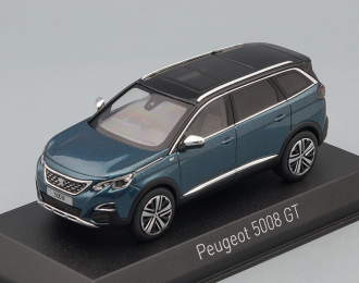 PEUGEOT 5008 GT (2016), emerald crystal blue