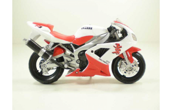 YAMAHA YZF-R1, CYCLE Collection, белый с красным