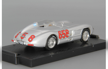 MERCEDES-BENZ 300SLR Mille Miglia 2° J.M. Fangio (1955), silver