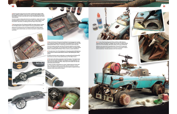 Книга Doomsday Chariots – Моделирование постапокалиптических транспортных средств / Modeling Post-Apocalyptic Vehicles (Двуязычная)