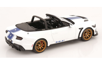 FORD Mustang Shelby Supersnake Convertible (2025), white blue