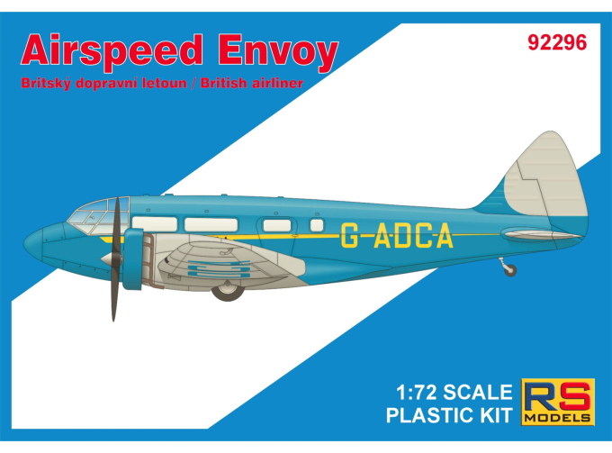 Сборная модель Airspeed Envoy Lynx engine