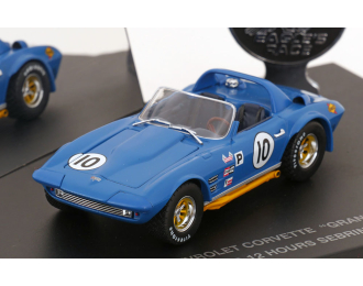CHEVROLET Corvette Grand Sport Roadster No.10 12h Sebring (1966), blue