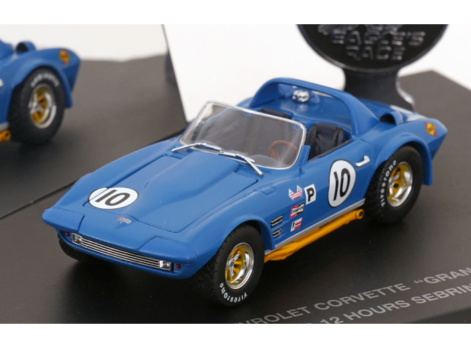 CHEVROLET Corvette Grand Sport Roadster No.10 12h Sebring (1966), blue