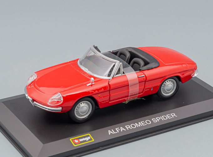 ALFA ROMEO Duetto 1600 Spider Open (1966), красный