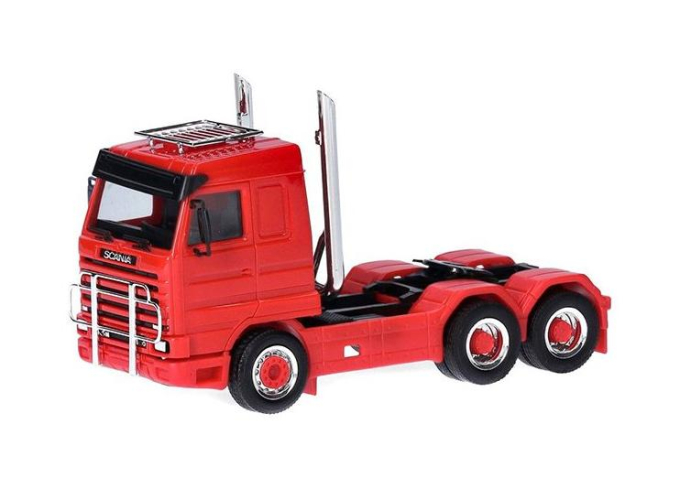 SCANIA 143 Streamline седельный тягач 6x2, красный