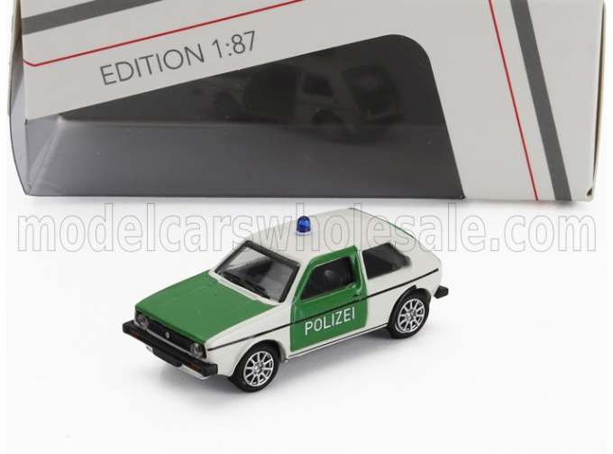 VOLKSWAGEN Golf Mki Polizei (1974), Green White