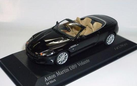 ASTON MARTIN DB9 Volante (2009), black