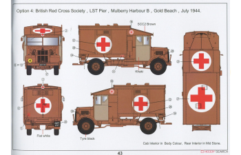 Сборная модель Late War British Army 4x2 Heavy Ambulance