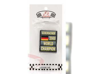 Табличка (пит-борд) Ferrari F1 Михаэль Шумахер (2000)
