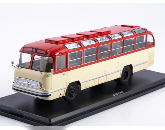 ЗИL-159 автобус, белый / красный