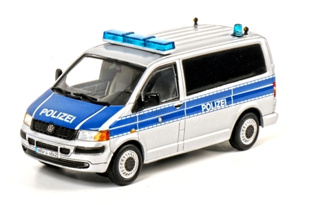 VOLKSWAGEN Transporter, Premium Line 1:50, синий с белым