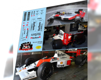 Набор декалей Formula 1 №30 McLaren MP4/5B