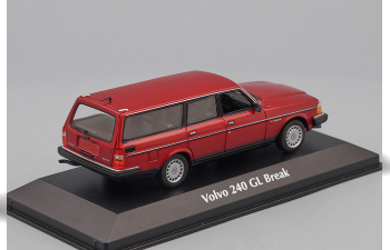 VOLVO 240 GL Break (1986), dark red metallic