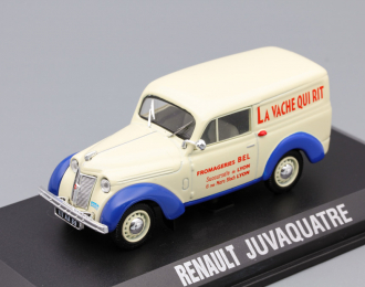 RENAULT Juva 4 фургон La Vache Qui Rit 1952, creme / blue