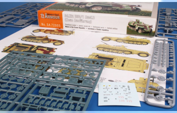 Сборная модель Sd.Kfz. 250/1 Ausf. B (neue Ausführung)