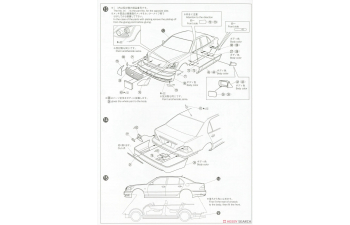 Сборная модель TOYOTA Celsior 05