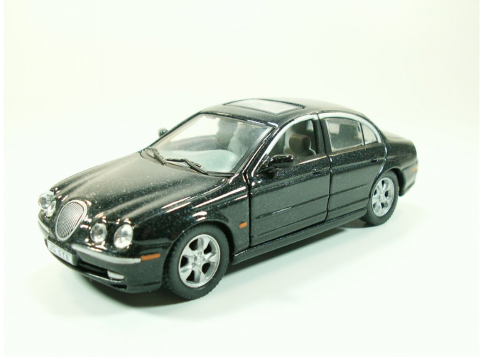 JAGUAR S-Type (откр.двери), 250 1:43, т.серый