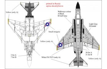 Декаль для F-4J Phantom-II VF-74