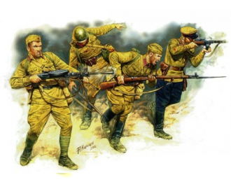 Сборная модель Советская пехота