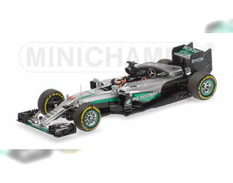 MERCEDES AMG PETRONAS FORMULA ONE TEAM F1 W07 HYBRID - LEWIS HAMILTON - WINNER ABU DHABI GP 201