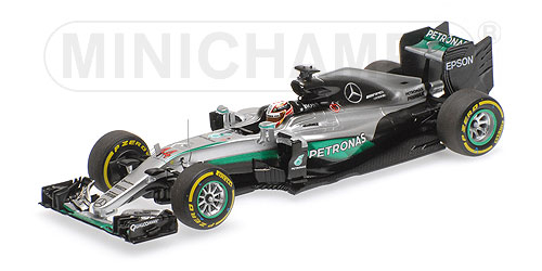 MERCEDES AMG PETRONAS FORMULA ONE TEAM F1 W07 HYBRID - LEWIS HAMILTON - WINNER ABU DHABI GP 201