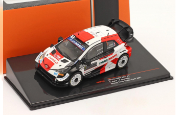 TOYOTA Yaris WRC #1 "Toyota Gazoo Racing WRT" Ogier/Ingrassia Winner Rally Monte Carlo Чемпион мира 2021