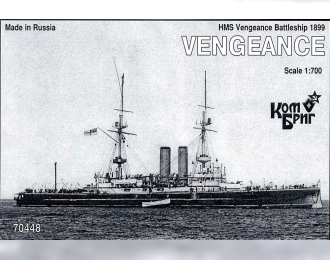 Сборная модель HMS Vengeance Battleship 1899