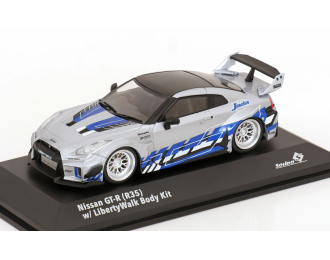 NISSAN Skyline GT-R (R34) Liberty Walk Body Kit (2020), silver / blue