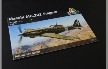 Сборная модель MACCHI Mc.202 Folgore Airplane Wwii Italia Military (decal Per 8 Versioni) 1940