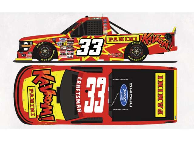 FORD F-150 #33 Frankie Muniz *Panini*, red/yellow 2026