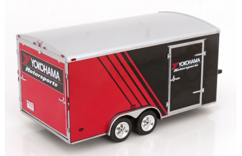 SONSTIGES Car Trailer Yokohama Motorsports, black red silver