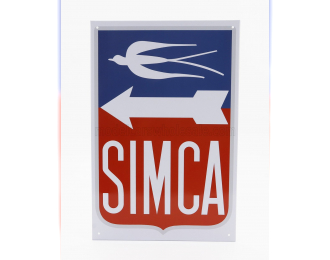 ACCESSORIES Metal Plate - Simca Logo
