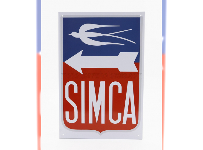 ACCESSORIES Metal Plate - Simca Logo