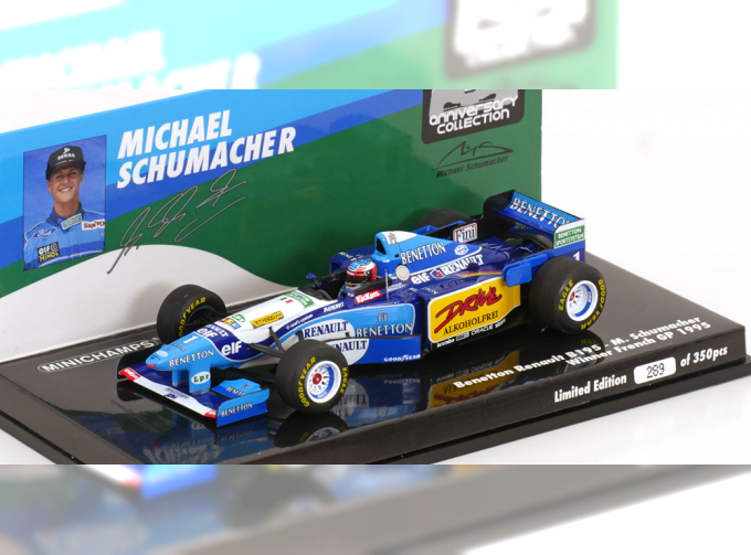 BENETTON Renault B195 Winner GP France World Champion, Schumacher (1995)