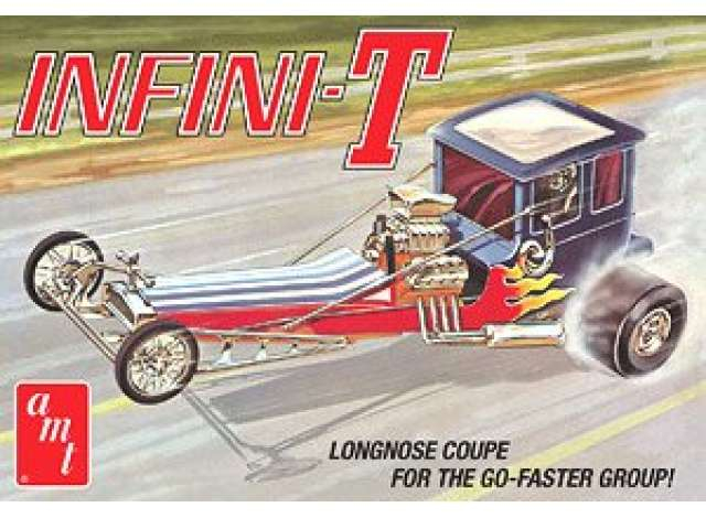 Сборная модель Infini-T Custom Dragster, plastic modelkit
