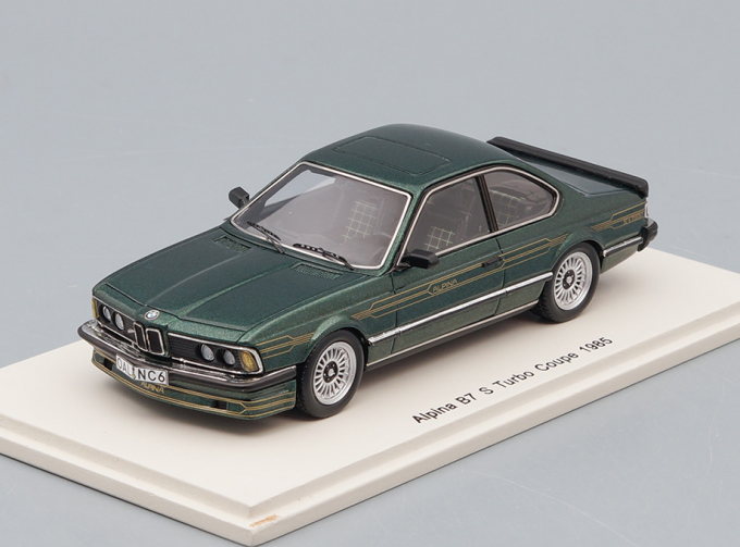 BMW E24 Alpina B7 S Turbo Coupe (1985), green