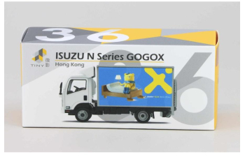 ISUZU N Series GOGOX (2023), white/blue