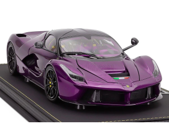 FERRARI LaFerrari (2012) - CON VETRINA - WITH SHOWCASE, dubai purple