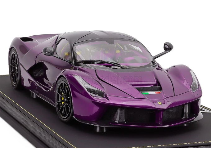 FERRARI LaFerrari (2012) - CON VETRINA - WITH SHOWCASE, dubai purple