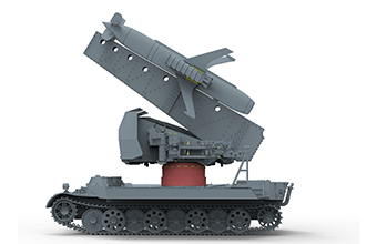 Сборная модель German R-3p Rheintochter Surface-to-Air Missile