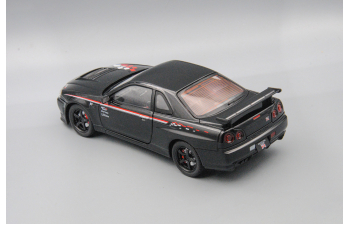 NISSAN Skyline GT-R, чёрный, 21 см.