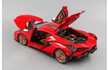 LAMBORGHINI Sian, red