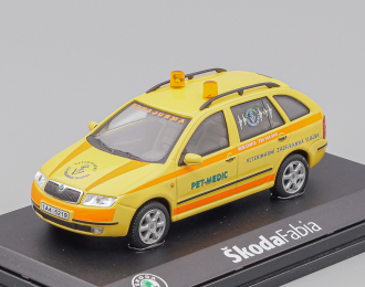 SKODA Fabia Combi "Pet- Medic" (2010), yellow