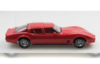 CHEVROLET Corvette America 4 door sedan - closed roof (1980), red