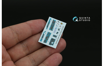 3D Декаль интерьера кабины МиГ-21БИС Ранний (с системой Лазурь-М) (Eduard)