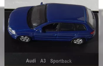 AUDI A3 Sportback, blue