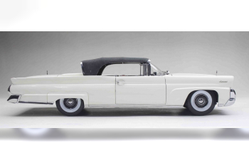 LINCOLN Mark III Convertible (1958) Starmist White с тентом (белый)