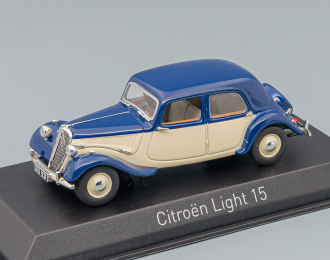 CITROEN Light 15 1949, dark blue / cream